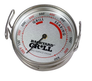 Stainless Steel Grill Thermometer Durable Bimetal Construction For Meat Cooking
