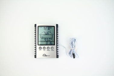 12 Months Battery Life Indoor Outdoor Thermometer Weather Station Mold Indicator Clock