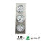 Stainless Steel Material Calibrated Temperature And Humidity Monitor 350g Light Weight